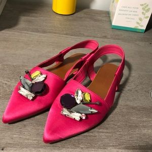 Pink/Fuchsia Flats